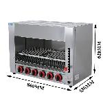 Best Sales Salamander Stove Gas Stove With Oven Gas Surface Stove Salamander Grill