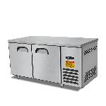 Commercial Refrigerator Kitchen Counter Double Door Stainless Steel Workbench Refrigerator for Sale
