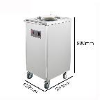 Hospital Restaurant Electric Plate Warmer Cabinet Commercial Plate Warmer Cart Trolley for Sale