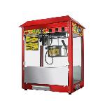 Red Roof Commercial Round Pop Corn Making Maker Customized Popcorn Machine Popcorn Machine Big Kettl