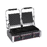 Hot Sale Kitchen Equipment Double Head Commercial Panini Grill Sandwich Grill Maker Electric Contact