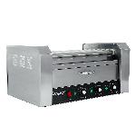 Stainless Steel Commercial Hot Dog Roller with Warming showcase Party Sausage Roller Camping Cooking