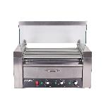 Hot Dog 11 Rollers with Bun Warmer Electric Automatic Hot Dog Making Machine Sausage Roller for Sale