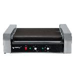 Hot Dog Roller,34 Hot Dog 9 Roller Grill Cooker Machine With Removable Stainless Steel Drip Tray and