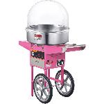 Candy Product Type Floss Sugar Cotton Candy Maker with Trolley