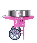 Commercial Use Cotton Candy Maker Candy Floss Machine with Cart with Stainless Steel for Making Mars