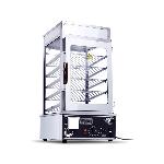 High Quality Commercial Bun Steamer Glass Display Warmer Showcase /Chinese Food Bun Steamer /Bread S