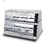 KFC High Quality Stainless Steel Counter Top Electric Food Warmer Display for Chips Burgers Fast Foo