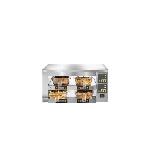 Commercial Electric Stainless Steel Meat Food Insulation Cabinet Two Layers Four Disks Fast Food Cha