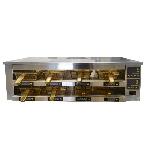 Stainless Steel Electric Burger Patty Meat Pie Warmer Commercial Food Warming Cabinet Automatic Temp