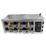 2 Layer 8-Tray Stainless Steel Electric Food Display Warmer Automatic Temperature Control 85-100C Co