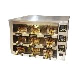Easy Operate Professional Commercial Hamburger Warmer Cabinet 9-Tray Electric Heating Automatic Temp