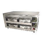 VNTKITCHEN Catering Equipment KFC Hot Food Display Warmer Warming Showcase Electric Stainless Steel 