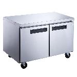 Commercial Kitchen Counter Refrigerator Stainless Steel Digital Control Automatic Defrost Multi-clim