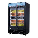 New Commercial Display Multideck Showcase Fridge Cabinet Tempered Glass Adjustable Shelves Fan Cooli
