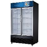 Convenience Store Display Merchandisers Glass Door Refrigerator Upright Beverage Cooler Digital Sing