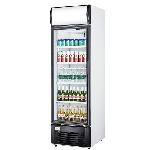 Customized Commercial Single Glass Door Refrigerator Display Soft Drink Upright Fridge Cooler for Sa